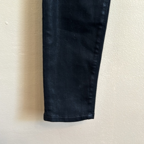 NWT $248 J BRAND STITCH FIX 620 Mid-Rise Black Stocking Coated Super Skinny Jean - Picture 9 of 11